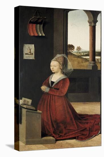 Portrait of a Female Donor-Petrus Christus-Premier Image Canvas