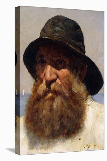 Portrait of a Fisherman-Edwin Harris-Premier Image Canvas