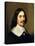 Portrait of a Gentleman, Bust Length, Wearing Black-Gerrit van Honthorst-Premier Image Canvas