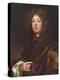 Portrait of a Gentleman in a Brown Robe-Sir Peter Lely-Premier Image Canvas