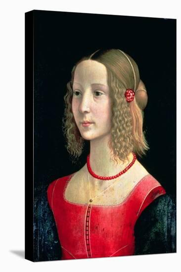 Portrait of a Girl, circa 1490-Domenico Ghirlandaio-Premier Image Canvas