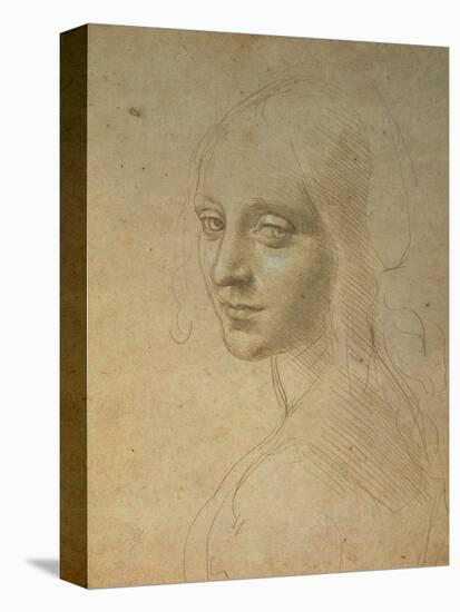 Portrait of a Girl-Leonardo da Vinci-Premier Image Canvas