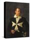 Portrait of a Knight of Malta, Possibly Fra Antonio Martelli, 1607-08-Caravaggio-Premier Image Canvas