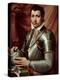 Portrait of a Knight of the Order of St. Stephen-Michele Di Ridolfo Tosini-Premier Image Canvas