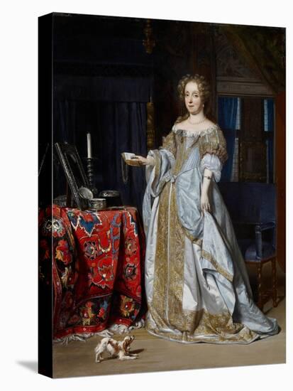 Portrait of a Lady, 1667-Gabriel Metsu-Premier Image Canvas