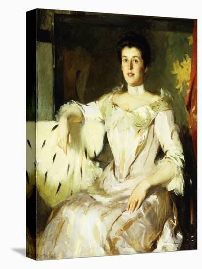 Portrait of a Lady, 1907 (Oil on Canvas)-Frank Weston Benson-Premier Image Canvas