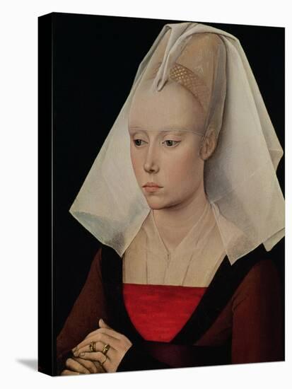 Portrait of a Lady, circa 1450-60-Rogier van der Weyden-Premier Image Canvas