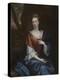 Portrait of a Lady in a Red Dress-Godfrey Kneller-Premier Image Canvas