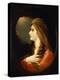 Portrait of a Lady, late 18th century-Benjamin West-Premier Image Canvas