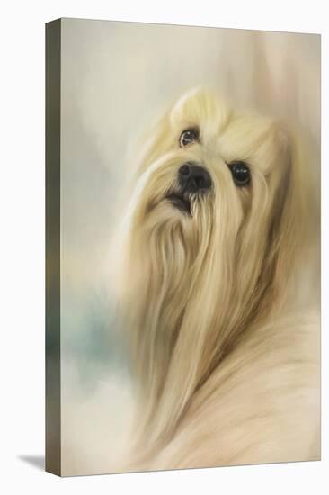 Portrait of a Lhasa Apso-Jai Johnson-Premier Image Canvas