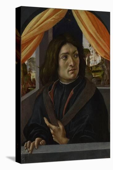 Portrait of a Man, C. 1500-Raffaellino del Garbo-Premier Image Canvas