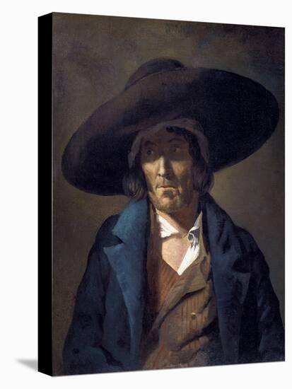 Portrait of a Man Called Le Vendeen-Théodore Géricault-Stretched Canvas