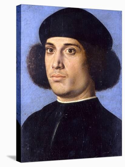 Portrait of a Man, Early16th C-Andrea Previtali-Premier Image Canvas