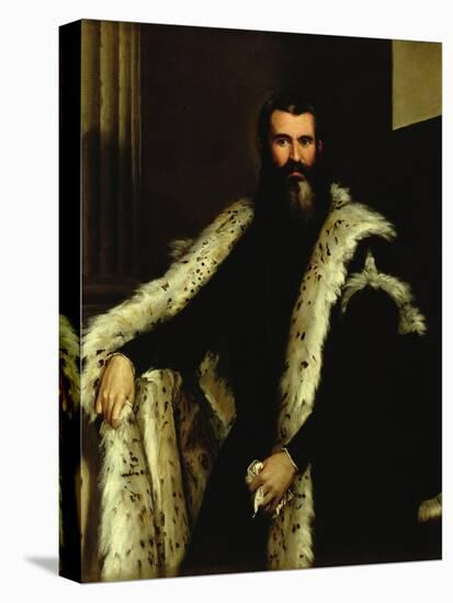 Portrait of a Man in a Fur Coat, c.1566-Paolo Veronese-Premier Image Canvas