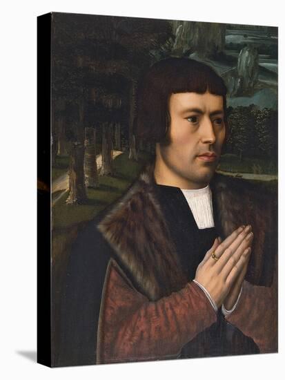 Portrait of a Man Praying-Ambrosius Benson-Premier Image Canvas