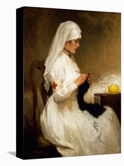 Portrait of a Nurse from the Red Cross-Gabriel Emile Niscolet-Premier Image Canvas