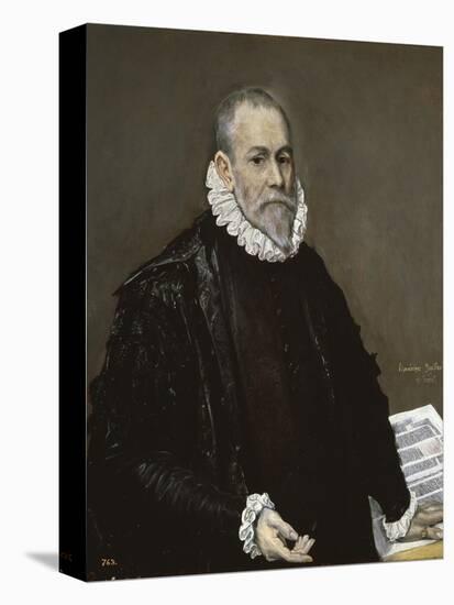 Portrait of a Physician, 1582-1585-El Greco-Premier Image Canvas