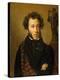 Portrait of A. S. Pushkin-Orest Adamovich Kiprensky-Premier Image Canvas