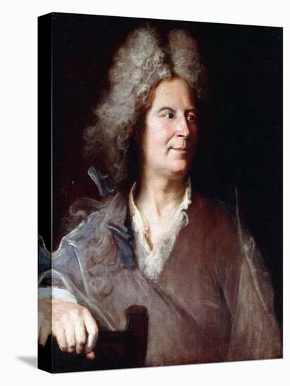 Portrait of a Sculptor, Said to Be Robert Le Lorrain-Hyacinthe Rigaud-Premier Image Canvas