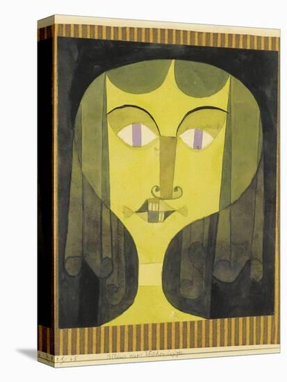 Portrait of a Violet-Eyed Woman-Paul Klee-Premier Image Canvas