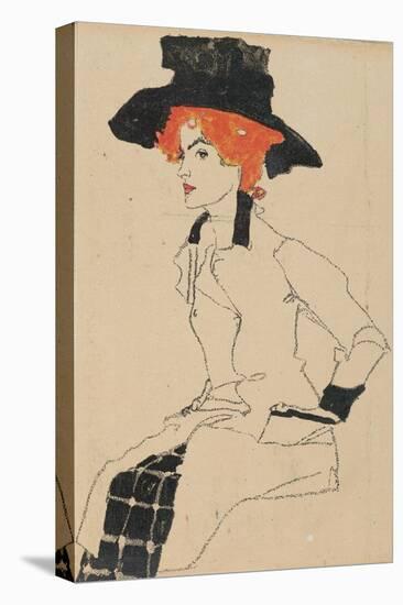 Portrait of a Woman, 1910-Egon Schiele-Premier Image Canvas