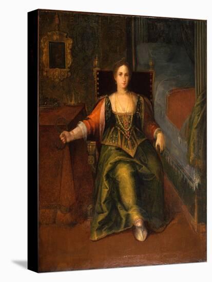 Portrait of a Woman as Cleopatra-Italian School-Premier Image Canvas