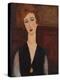 Portrait of a Woman, C.1917-18 (Oil on Canvas)-Amedeo Modigliani-Premier Image Canvas