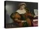 Portrait of a Woman Inspired by Lucretia, Ca 1530-Lorenzo Lotto-Premier Image Canvas