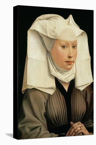 Portrait of a Woman with a Winged Bonnet, C. 1440-Rogier van der Weyden-Premier Image Canvas