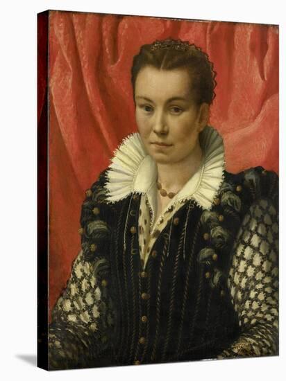 Portrait of a Woman.-Lorenzo Lotto-Stretched Canvas