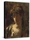 Portrait of a woman-Thomas Couture-Premier Image Canvas