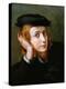 Portrait of a Young Blond Boy-Correggio-Premier Image Canvas