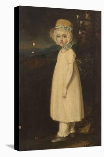 Portrait of a Young Girl (Little Mary) C.1810-15 (Oil on Canvas)-William Beechey-Premier Image Canvas