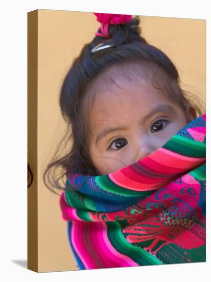 Portrait of a Young Indian Girl, Cusco, Peru-Keren Su-Premier Image Canvas