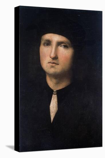Portrait of a Young Man 1495-1500-Pietro Perugino-Premier Image Canvas