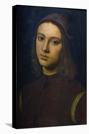 Portrait of a Young Man, 1495-Pietro Perugino-Premier Image Canvas