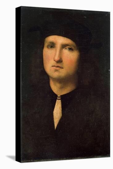 Portrait of a Young Man, Between 1495 and 1500-Perugino-Premier Image Canvas