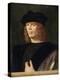Portrait of a Young Man, Probably Merchant by Andrea Solario-null-Premier Image Canvas