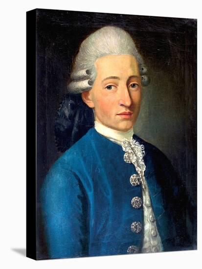 Portrait of a Young Man (Wolfgang Amadeus Mozar), 1772-J. B. Delahaye-Premier Image Canvas