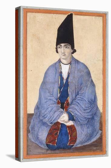 Portrait of a Young Qajar Prince, C.1850-null-Premier Image Canvas