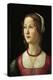 Portrait of a young woman - 1485-Domenico Ghirlandaio-Premier Image Canvas