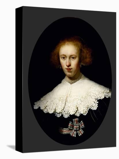 Portrait of a Young Woman, 1633-Rembrandt van Rijn-Premier Image Canvas