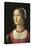 Portrait of a Young Woman-Domenico Ghirlandaio-Stretched Canvas