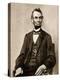 Portrait of Abraham Lincoln, 1861-65-Mathew Brady-Premier Image Canvas