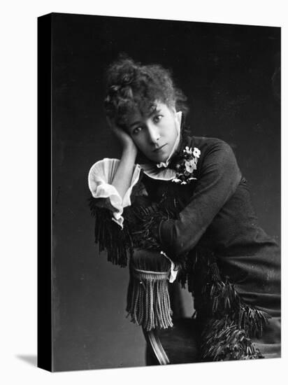 Portrait of Actress Sarah Bernhardt, c.1878-Paul Nadar-Premier Image Canvas