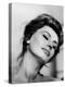 Portrait of Actress Sophia Loren with Eyes Closed-Alfred Eisenstaedt-Premier Image Canvas