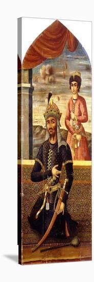 Portrait of Afrasiyab, King of Turan, C.1803-4-Mihr 'Ali-Premier Image Canvas