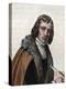 Portrait of Alain Chartier (1385-1430), French poet and political writer-French School-Premier Image Canvas