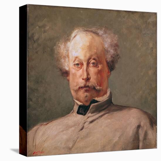 Portrait of Alexandre Dumas Fils (1824-95)-Georges Clairin-Premier Image Canvas