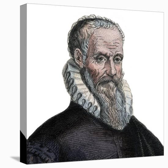 Portrait of Ambroise Pare (1509-1590), French surgeon-French School-Premier Image Canvas